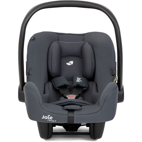 Joie - Scoica auto i-Snug 2 cu tetiera reglabila, 40-75 cm, Moonlight, testata ADAC si certificata R129, Culoare: Gri/Negru, Grupa: 0-13kg (0 luni - 12 luni),poza 2