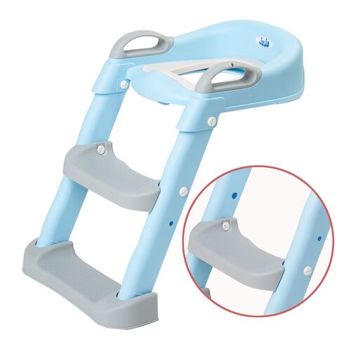 Reductor toaleta copii Juju SoloSteps, Albastru, Culoare: Albastru,poza 3