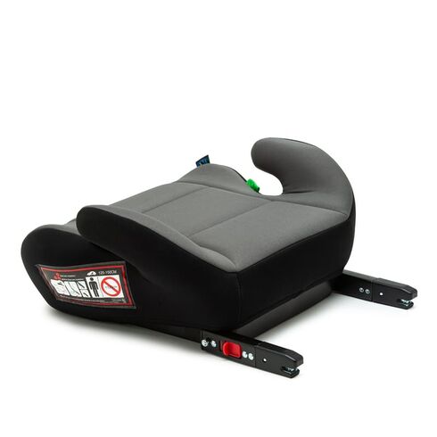 Inaltator auto Juju Jazzy Booster i-Size ISOFIX, Negru-Gri, Culoare: Negru/Gri, Grupa: 22-36kg (6 ani - 12 ani),poza 2