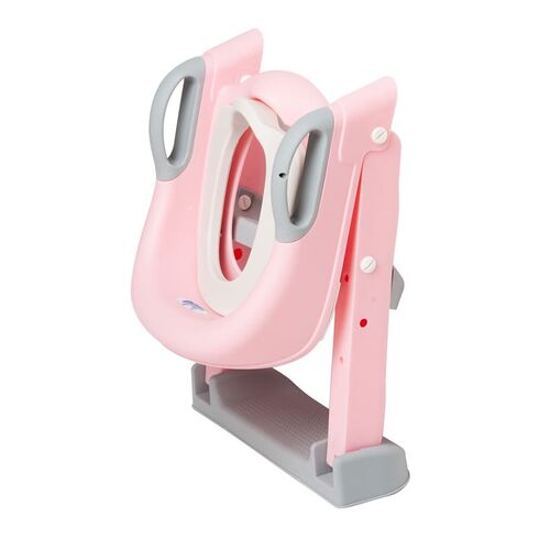 Reductor toaleta copii Juju SoloSteps, Roz, Culoare: Roz,poza 4