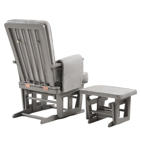 ONINO - Fotoliu reglabill pentru alaptare, cu suport de picioare inclus, CALM.me Classic, Pearl Gray, Culoare: Gri,poza 5  - ExclusivMAG.ro ONINO - Fotoliu reglabill pentru alaptare, cu suport de picioare inclus, CALM.me Classic, Pearl Gray, Culoare: Gri,poza 5