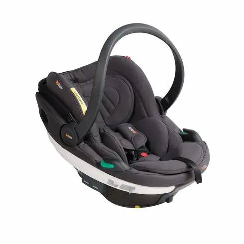 Scoică BeSafe Go Beyond Dark Grey Mélange, Culoare: Gri, Grupa: 0-13kg (0 luni - 12 luni)