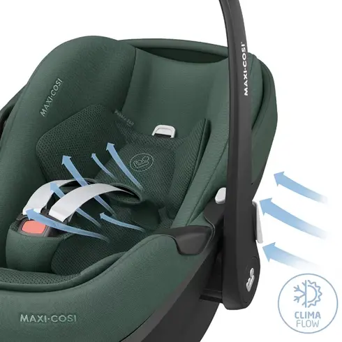 Scaun Auto I-Size Maxi-Cosi PEBBLE 360 PRO2 TWILLIC GREEN, Culoare: Verde inchis, Grupa: 0-13kg (0 luni - 12 luni),poza 11  - ExclusivMAG.ro Scaun Auto I-Size Maxi-Cosi PEBBLE 360 PRO2 TWILLIC GREEN, Culoare: Verde inchis, Grupa: 0-13kg (0 luni - 12 luni),poza 11