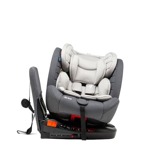 Scaun Auto Juju Total 360 i-Size, Gri, Culoare: Gri, Grupa: 0-36kg (0 luni - 12 ani),poza 4  - ExclusivMAG.ro Scaun Auto Juju Total 360 i-Size, Gri, Culoare: Gri, Grupa: 0-36kg (0 luni - 12 ani),poza 4