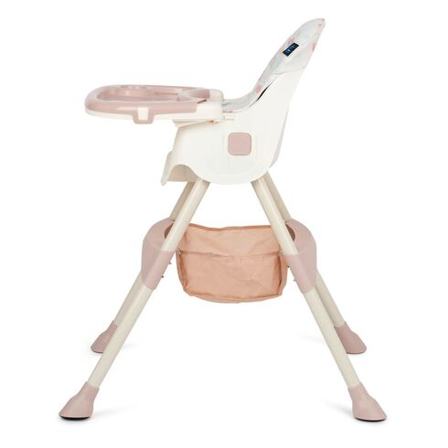 Scaun de masa 2 in 1 Juju Eat&Smile, Pink-Elephants, Culoare: Multicolor,poza 2