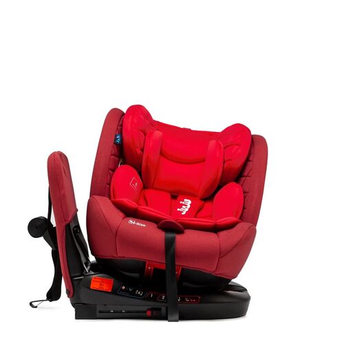 Scaun Auto Juju Total 360 i-Size, Rosu, Culoare: Rosu, Grupa: 0-36kg (0 luni - 12 ani),poza 3