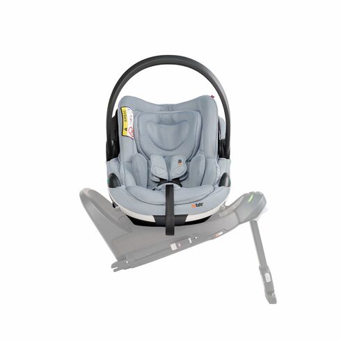 Scoică BeSafe Go Beyond Peak Mesh, Culoare: Gri deschis, Grupa: 0-13kg (0 luni - 12 luni),poza 4