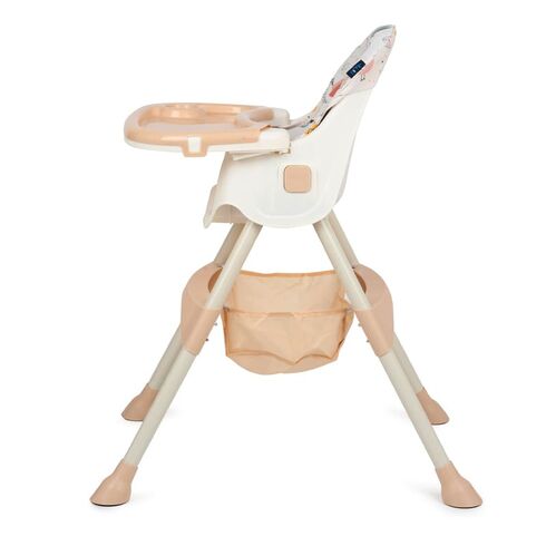 Scaun de masa 2 in 1 Juju Eat&Smile, Birds, Culoare: Crem,poza 2