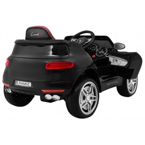 Masinuta electrica cu telecomanda TURBO-S, putere 60W - Negru, Culoare: Negru, Capacitate acumulator: 6V,poza 10