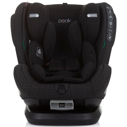 Scaun auto Chipolino Peak I-Size 40-150 cm obsidian cu sistem Isofix, Culoare: Negru, Grupa: 0-36kg (0 luni - 12 ani),poza 3  - ExclusivMAG.ro Scaun auto Chipolino Peak I-Size 40-150 cm obsidian cu sistem Isofix, Culoare: Negru, Grupa: 0-36kg (0 luni - 12 ani),poza 3