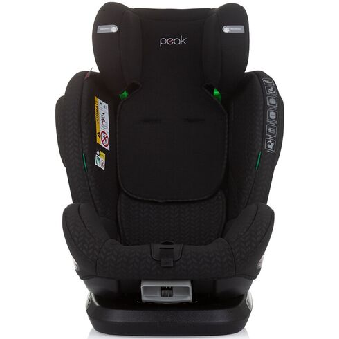 Scaun auto Chipolino Peak I-Size 40-150 cm obsidian cu sistem Isofix, Culoare: Negru, Grupa: 0-36kg (0 luni - 12 ani),poza 4  - ExclusivMAG.ro Scaun auto Chipolino Peak I-Size 40-150 cm obsidian cu sistem Isofix, Culoare: Negru, Grupa: 0-36kg (0 luni - 12 ani),poza 4