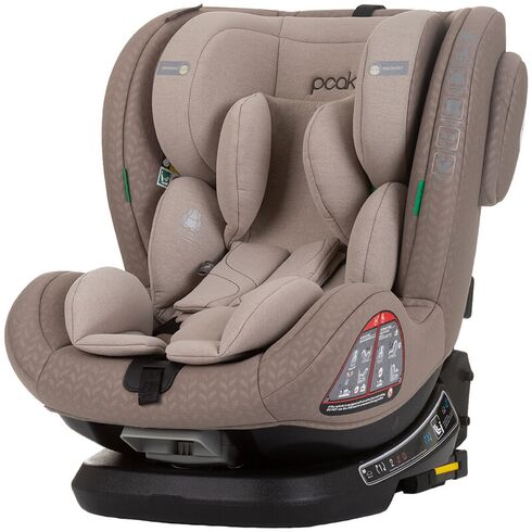 Scaun auto Chipolino Peak I-Size 40-150 cm macadamia cu sistem Isofix, Culoare: Crem, Grupa: 0-36kg (0 luni - 12 ani)