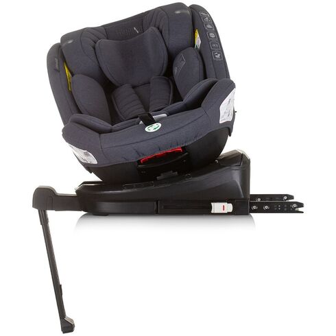 Scaun auto Chipolino Tourino I-Size 40-150 cm granite cu sistem Isofix, Culoare: Gri, Grupa: 0-36kg (0 luni - 12 ani),poza 7