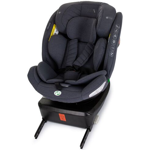 Scaun auto Chipolino Tourino I-Size 40-150 cm granite cu sistem Isofix, Culoare: Gri, Grupa: 0-36kg (0 luni - 12 ani),poza 11