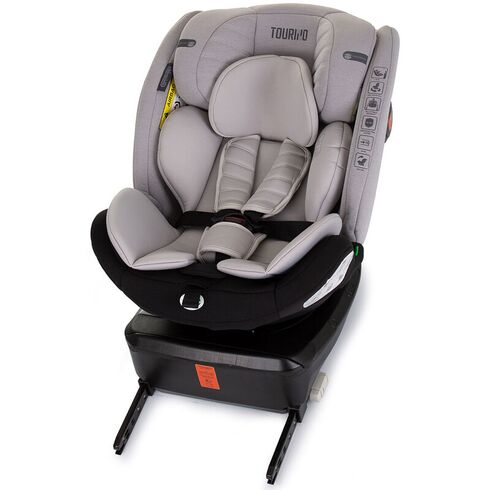 Scaun auto Chipolino Tourino I-Size 40-150 cm ash grey cu sistem Isofix, Culoare: Gri deschis, Grupa: 0-36kg (0 luni - 12 ani),poza 11  - ExclusivMAG.ro Scaun auto Chipolino Tourino I-Size 40-150 cm ash grey cu sistem Isofix, Culoare: Gri deschis, Grupa: 0-36kg (0 luni - 12 ani),poza 11