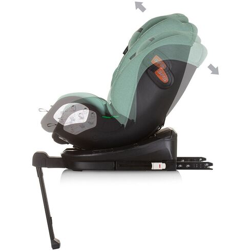 Scaun auto Chipolino Tourino I-Size 40-150 cm pastel green cu sistem Isofix, Culoare: Verde, Grupa: 0-36kg (0 luni - 12 ani),poza 6  - ExclusivMAG.ro Scaun auto Chipolino Tourino I-Size 40-150 cm pastel green cu sistem Isofix, Culoare: Verde, Grupa: 0-36kg (0 luni - 12 ani),poza 6