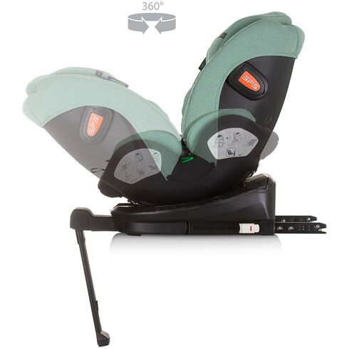 Scaun auto Chipolino Tourino I-Size 40-150 cm pastel green cu sistem Isofix, Culoare: Verde, Grupa: 0-36kg (0 luni - 12 ani),poza 8  - ExclusivMAG.ro Scaun auto Chipolino Tourino I-Size 40-150 cm pastel green cu sistem Isofix, Culoare: Verde, Grupa: 0-36kg (0 luni - 12 ani),poza 8