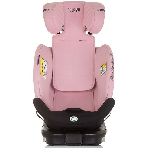 Scaun auto Chipolino Tourino I-Size 40-150 cm flamingo cu sistem Isofix, Culoare: Roz, Grupa: 0-36kg (0 luni - 12 ani),poza 10