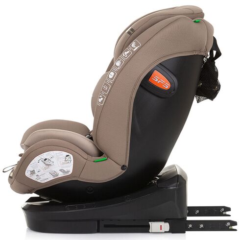 Scaun auto Chipolino Volare I-Size 40-150 cm macadamia cu sistem Isofix, Culoare: Crem, Grupa: 0-36kg (0 luni - 12 ani),poza 5  - ExclusivMAG.ro Scaun auto Chipolino Volare I-Size 40-150 cm macadamia cu sistem Isofix, Culoare: Crem, Grupa: 0-36kg (0 luni - 12 ani),poza 5