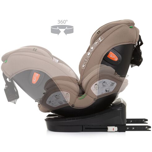 Scaun auto Chipolino Volare I-Size 40-150 cm macadamia cu sistem Isofix, Culoare: Crem, Grupa: 0-36kg (0 luni - 12 ani),poza 8  - ExclusivMAG.ro Scaun auto Chipolino Volare I-Size 40-150 cm macadamia cu sistem Isofix, Culoare: Crem, Grupa: 0-36kg (0 luni - 12 ani),poza 8
