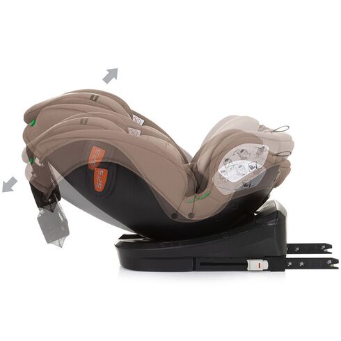Scaun auto Chipolino Volare I-Size 40-150 cm macadamia cu sistem Isofix, Culoare: Crem, Grupa: 0-36kg (0 luni - 12 ani),poza 10  - ExclusivMAG.ro Scaun auto Chipolino Volare I-Size 40-150 cm macadamia cu sistem Isofix, Culoare: Crem, Grupa: 0-36kg (0 luni - 12 ani),poza 10