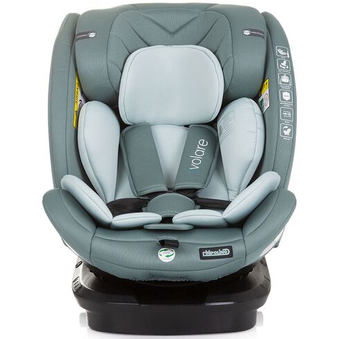 Scaun auto Chipolino Volare I-Size 40-150 cm pastel green cu sistem Isofix, Culoare: Verde, Grupa: 0-36kg (0 luni - 12 ani),poza 3  - ExclusivMAG.ro Scaun auto Chipolino Volare I-Size 40-150 cm pastel green cu sistem Isofix, Culoare: Verde, Grupa: 0-36kg (0 luni - 12 ani),poza 3