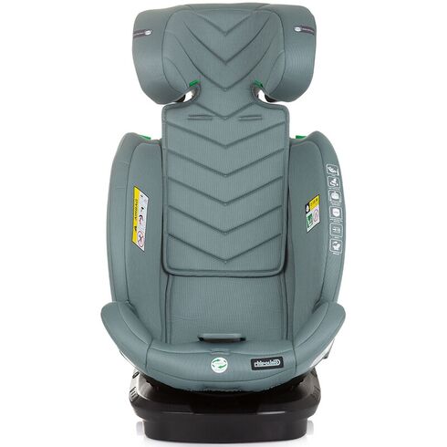 Scaun auto Chipolino Volare I-Size 40-150 cm pastel green cu sistem Isofix, Culoare: Verde, Grupa: 0-36kg (0 luni - 12 ani),poza 4  - ExclusivMAG.ro Scaun auto Chipolino Volare I-Size 40-150 cm pastel green cu sistem Isofix, Culoare: Verde, Grupa: 0-36kg (0 luni - 12 ani),poza 4