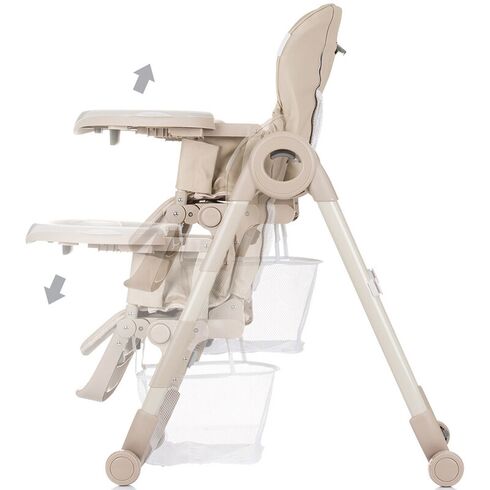 Scaun de masa Chipolino Master Chef pure beige, Culoare: Bej - poza 5 - ExclusivMAG.ro