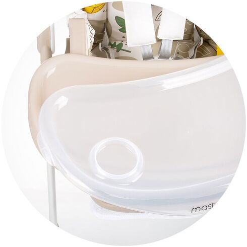 Scaun de masa Chipolino Master Chef macadamia, Culoare: Multicolor,poza 8