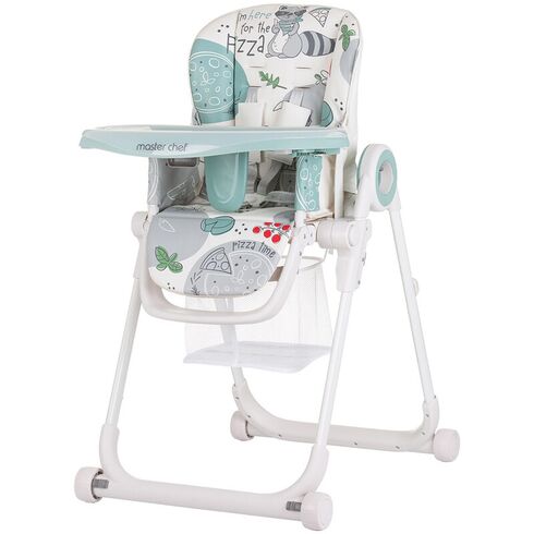 Scaun de masa Chipolino Master Chef pastel green, Culoare: Verde