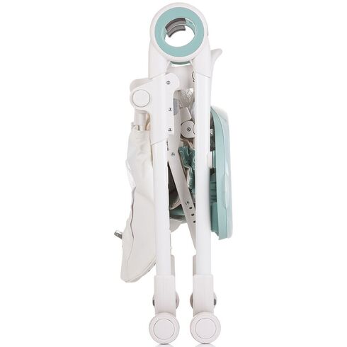 Scaun de masa Chipolino Master Chef pastel green, Culoare: Verde,poza 7