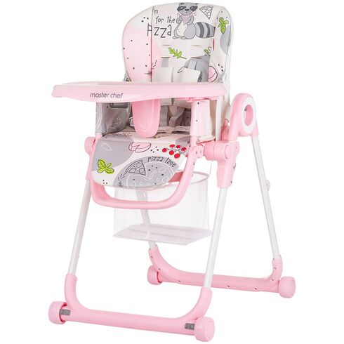 Scaun de masa Chipolino Master Chef flamingo, Culoare: Roz