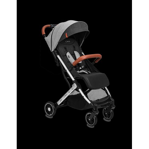 Carucior sport Estelle Light, Momi, Silver Grey, Culoare: Gri, Model: sport,poza 2  - ExclusivMAG.ro Carucior sport Estelle Light, Momi, Silver Grey, Culoare: Gri, Model: sport,poza 2