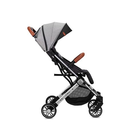 Carucior sport Estelle Light, Momi, Silver Grey, Culoare: Gri, Model: sport,poza 5  - ExclusivMAG.ro Carucior sport Estelle Light, Momi, Silver Grey, Culoare: Gri, Model: sport,poza 5