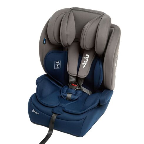 Scaun Auto Juju Safe Rider i-Size, Gri-Bleumarin, Culoare: Gri, Grupa: 9-36kg (9 luni - 12 ani),poza 4