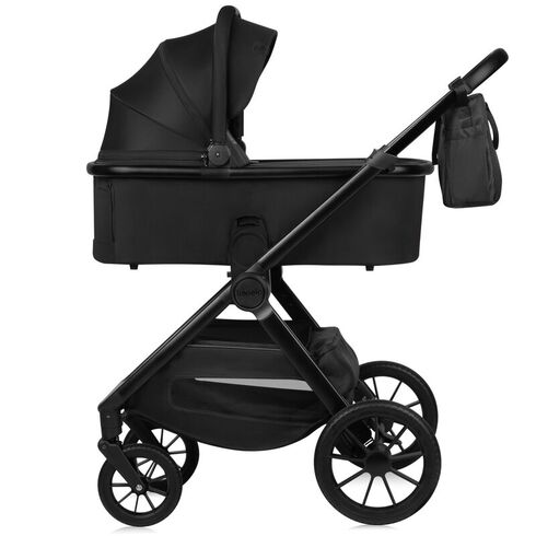 Carucior 2 in 1, Lionelo, Layla, Pana la 22 kg, Negru, Culoare: Negru, Model: 2 in 1,poza 7