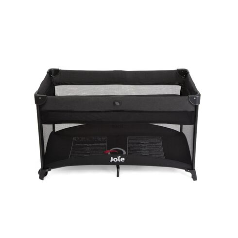 Patut pliant cu 2 niveluri Joie Allura 120 cm, Shale, Culoare: Negru, Dimensiuni: 120x60,poza 2