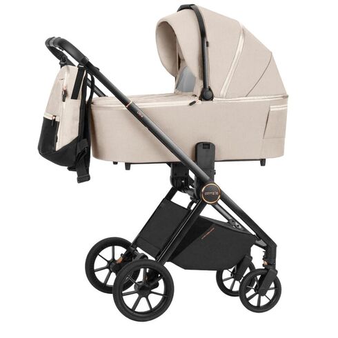 Carucior compact premium Carrello ULTRA 2 in 1 Cosmic Beige, Culoare: Bej, Model: 2 in 1 - poza 2 - ExclusivMAG.ro