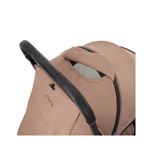 Carucior sport, 0-22 Kg, auto-folding, Momi Andrea - Brown, Culoare: Crem, Model: sport,poza 6
