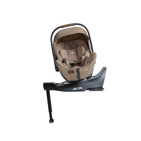 Scoica auto inclinabila Joie i-Size i-Level Pro Signature Sandstone, 40-87 cm, certificata R129, Culoare: Crem, Grupa: 0-13kg (0 luni - 12 luni),poza 6