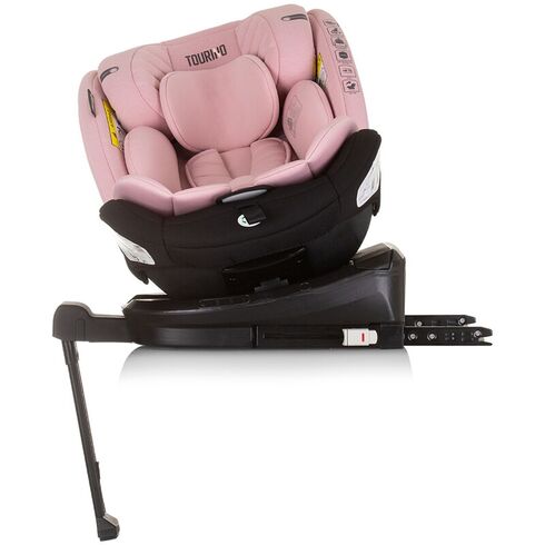Scaun auto Chipolino Tourino I-Size 40-150 cm flamingo cu sistem Isofix, Culoare: Roz, Grupa: 0-36kg (0 luni - 12 ani),poza 7
