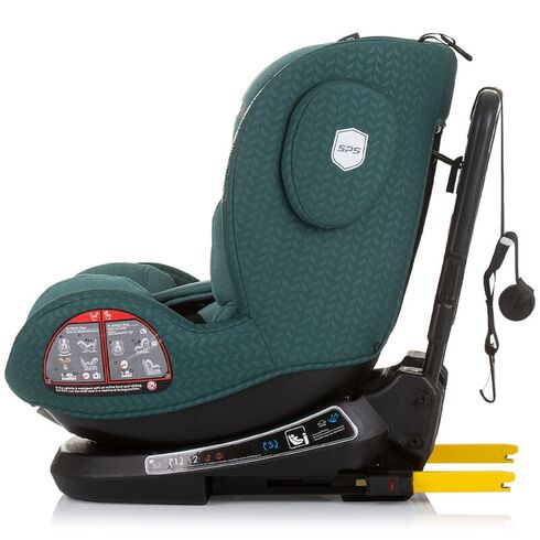 Scaun auto Chipolino Peak I-Size 40-150 cm pastel green cu sistem Isofix, Culoare: Verde, Grupa: 0-36kg (0 luni - 12 ani),poza 5  - ExclusivMAG.ro Scaun auto Chipolino Peak I-Size 40-150 cm pastel green cu sistem Isofix, Culoare: Verde, Grupa: 0-36kg (0 luni - 12 ani),poza 5