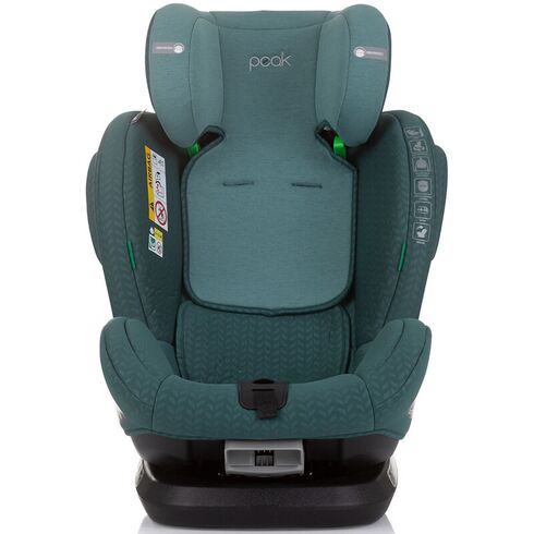 Scaun auto Chipolino Peak I-Size 40-150 cm pastel green cu sistem Isofix, Culoare: Verde, Grupa: 0-36kg (0 luni - 12 ani),poza 4  - ExclusivMAG.ro Scaun auto Chipolino Peak I-Size 40-150 cm pastel green cu sistem Isofix, Culoare: Verde, Grupa: 0-36kg (0 luni - 12 ani),poza 4