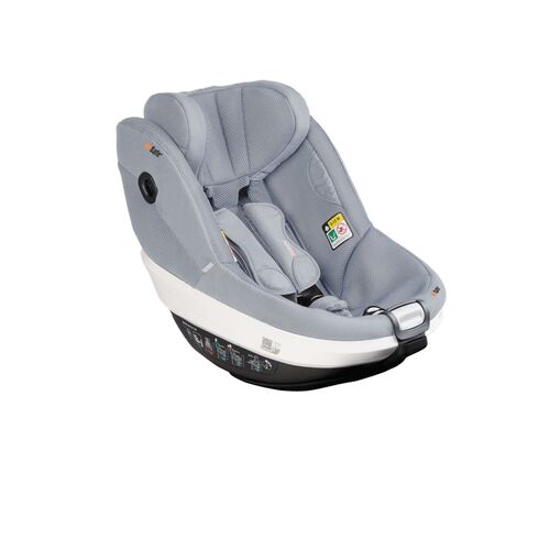 Scaun auto copii BeSafe Beyond 360 Peak Mesh, Culoare: Gri deschis, Grupa: 9-25kg (9 luni - 7 ani)