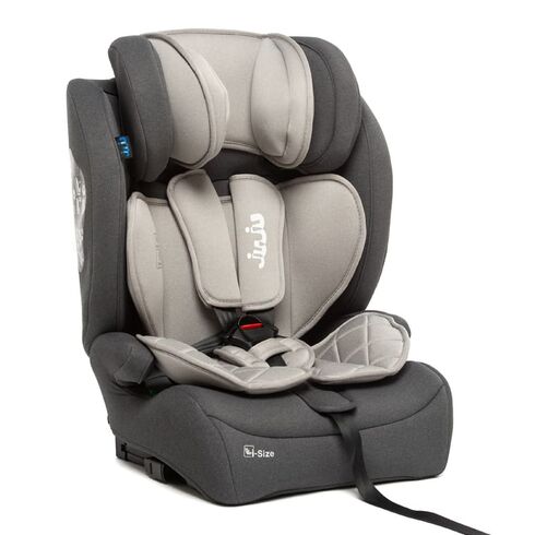 Scaun Auto Juju Pro Rider i-Size, Gri, Culoare: Gri, Grupa: 9-36kg (9 luni - 12 ani)
