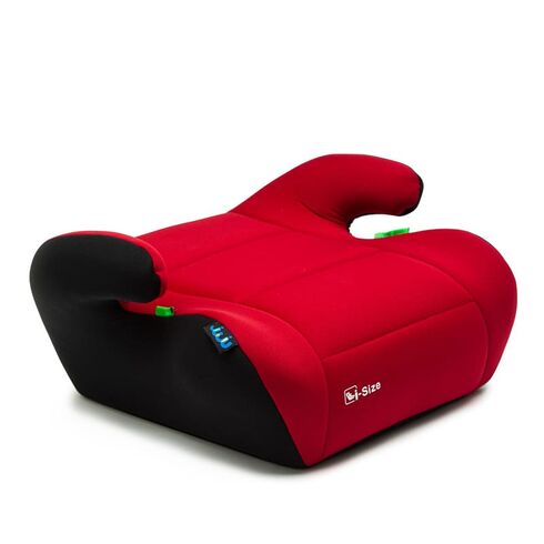Inaltator auto Juju Jazzy Booster i-Size, Negru-Rosu, Culoare: Negru/Rosu, Grupa: 22-36kg (6 ani - 12 ani)
