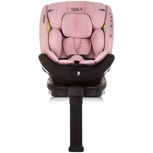 Scaun auto Chipolino Tourino I-Size 40-150 cm flamingo cu sistem Isofix, Culoare: Roz, Grupa: 0-36kg (0 luni - 12 ani),poza 4
