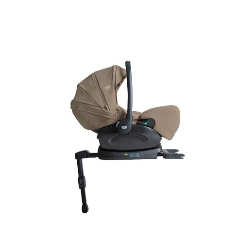 Scoica auto inclinabila Joie i-Size i-Level Pro Signature Sandstone, 40-87 cm, certificata R129, Culoare: Crem, Grupa: 0-13kg (0 luni - 12 luni),poza 5