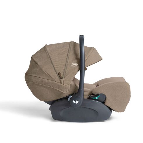 Scoica auto inclinabila Joie i-Size i-Level Pro Signature Sandstone, 40-87 cm, certificata R129, Culoare: Crem, Grupa: 0-13kg (0 luni - 12 luni),poza 4