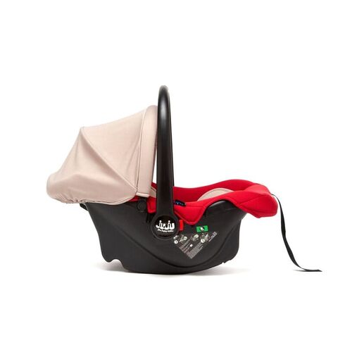 Cos Auto Juju Baby Boo i-Size, Bej-Bordo, Culoare: Crem, Grupa: 0-13kg (0 luni - 12 luni),poza 3  - ExclusivMAG.ro Cos Auto Juju Baby Boo i-Size, Bej-Bordo, Culoare: Crem, Grupa: 0-13kg (0 luni - 12 luni),poza 3